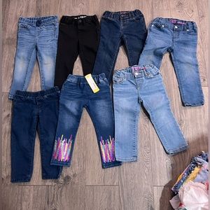 Toddler girl Jean Bundle